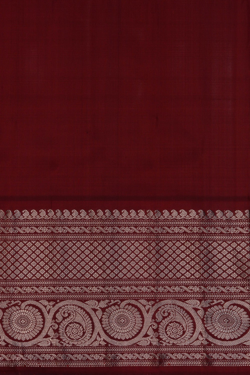 Image of Gadwal Silk Classy Beige Saree